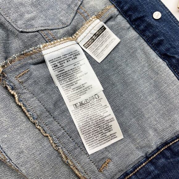 Levi's Red Studded Trucker Denim Jacket - Picture 7 of 8